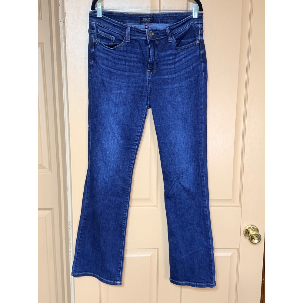 Judy Blue Los Angeles Dark Wash Bootcut Jeans Size 15 32 Stretch Denim